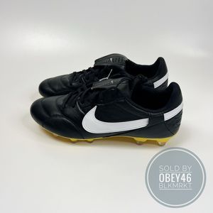 Nike Premier III FG Soccer Cleats Black White-Amarillo AT5889-005 Size 7M 8.5W